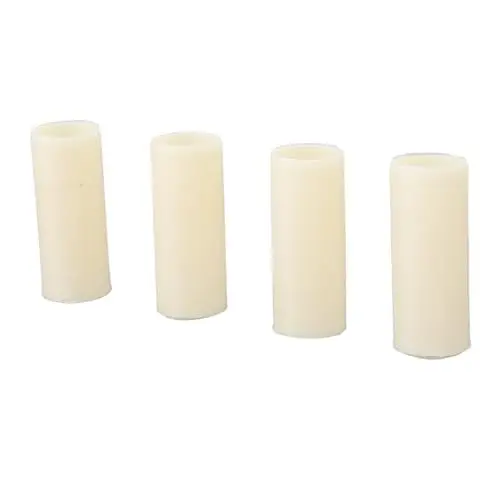 Produktbild: 4 Stück 9/16 Zoll ID Nylon-Anhänger-Blattfederbuchsen 722106, Achsschäkel für 1 3/4 Zoll Breiten Fernglas-Equalizer, Schwarze Kit-Achse, Einfache Installation, Langlebiges