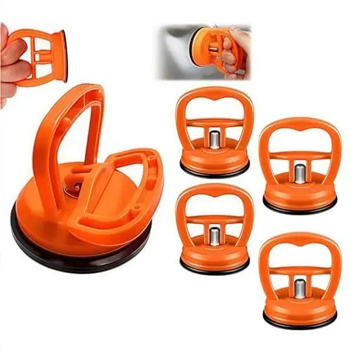 Produktbild: 4 Stück Auto Dent Saugnapf Dent Abzieher Dellen Saugnapf Saugheber Vakuumsauger Beulenzieher Auto Dellenzieher Auto Vakuum Saugnapf Saug Heber für Auto Dellen Handy, Glasscheiben, Laptop