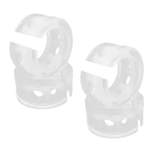 Produktbild: BUGUUYO 4 Stücke Auto Schraubenfeder Spacer Volle-set Automotive Suspension Einfach Installieren Kleber