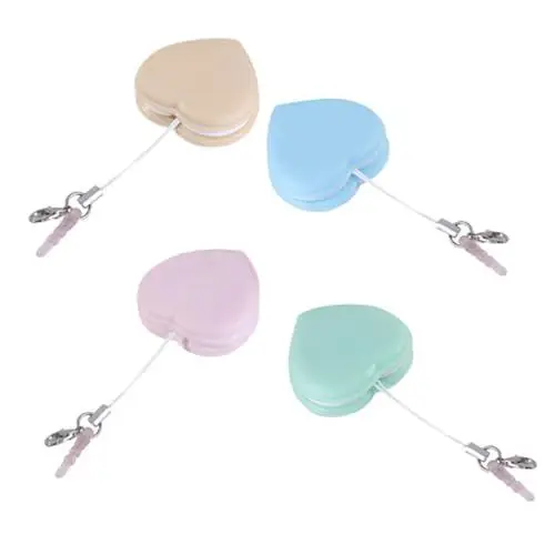 Produktbild: minkissy Macaroon Handy-bildschirmreinigungs-schlüsselanhänger 4 Stück Macaron-linsenreiniger Für Brillen Handy-bildschirmwischer