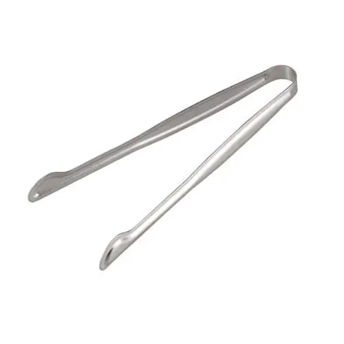 Produktbild: IMIKEYA 4 Stück Brotklammern lebensmittelzange aus edelstahl Mini Petersilie Edelstahlzange Eimer Brötchenklammern eiswürfel Lebensmittelclip Rostfreier Stahl Essenszange Koriander