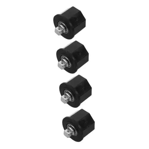 Produktbild: ULTECHNOVO 4 Stücke Rollo Montage Motor Teile Rohr Motor Zubehör Set Für Jalousien Motor Reparatur