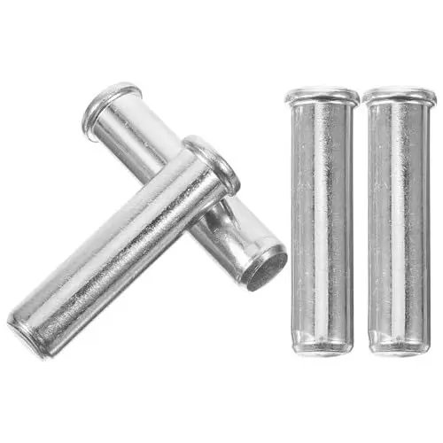 Produktbild: 4 Stück Gewichte überspringen Seilspringen mit Blöcken üben Metallblöcke Springseil gewichtete Gewichtsmanschetten springende Seilblöcke Haupt Zubehör Gewichtsblock Fitness
