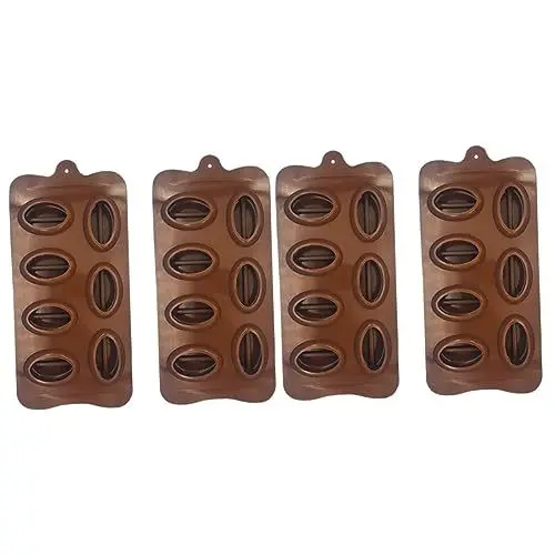 Produktbild: 4 Stück Kaffeebohnen Kuchen Voll