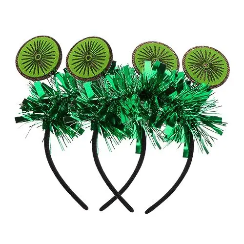 Produktbild: 4 Stück Kiwi-stirnband Haarschmuck Damen Filzstoff Haarnadel