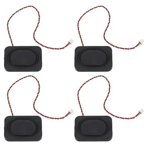 Produktbild: 4 Stück Mini-Lautsprecher 8 Ω 2 W 0 Bis 20 KHz Vollfrequenz-Hohlraum Tragbarer Werbemaschinenlautsprecher für Laptop-Videotelefon
