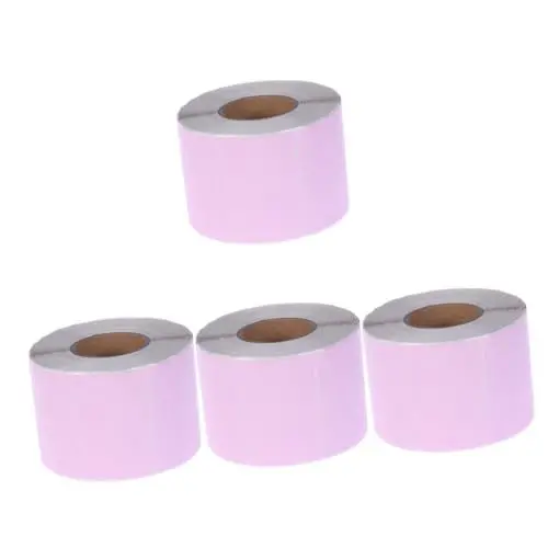 Produktbild: STOBOK 4 Stücke -etiketten 60x40mm Selbstklebendes Papier Kein Geruch Büro Küche Tee Shop
