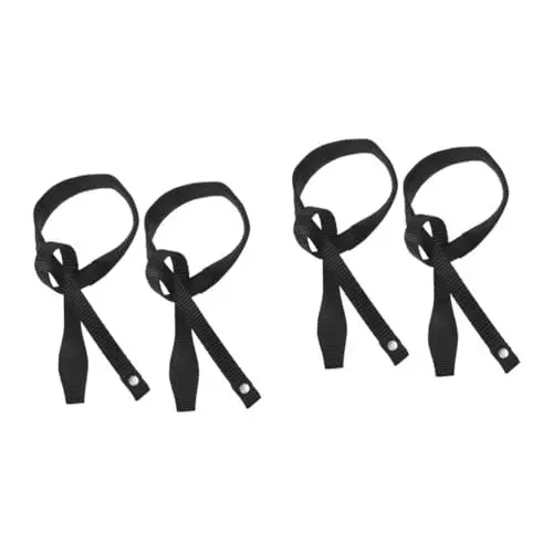 Produktbild: 4 Stück Trekkingstock Handschlaufe Gehstock Leine Trekkingstock Gurt Verstellbarer Stockgurt Stockbindungsgurt Skigurt Armband Outdoor Sport Verstellbarer Stockbinder BESPORTBLE