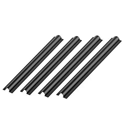 Produktbild: Acouto 4 Stück Verdeckte Auto-Kabelabdeckungen, Leitungshüllen, Kabel-Organizer, Kabelhüllen, Kabelmanagement und Kabelabdeckungen in Schwarz, 180 x 16 mm