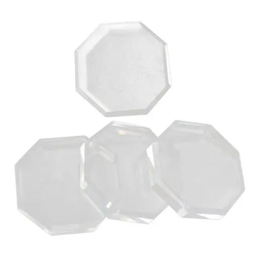 Produktbild: 4 Stück Wimpernwerkzeug Wimpernpads verpflanzen halter für wimpernverlängerung gefälscht Falsche Wimpern Zubehör für Wimpernverlängerung Palettenpads für Wimpern Glas Dichtung Weiß