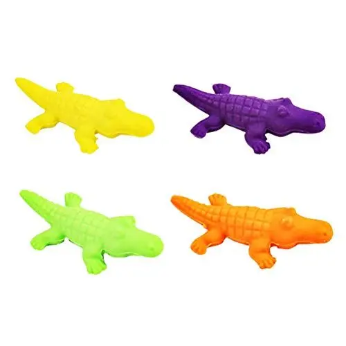 Produktbild: 4 stücke Niedlichen Cartoon Krokodil-radiergummis Kreatives Briefpapier Geschenk Schulbedarf Klassenzimmer Belohnungen für Kinder Studenten