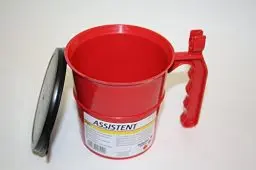 Produktbild: 40510, Farbbecher m.Pinselhalter mit Deckel, OHNE PINSEL