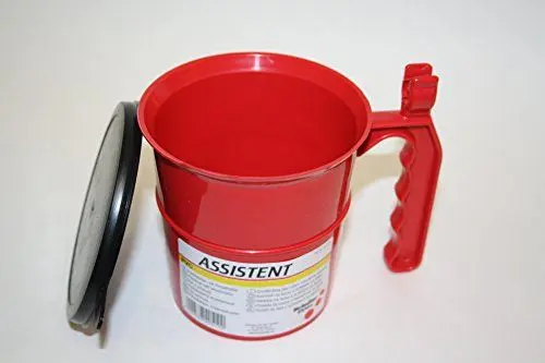 Produktbild: 40510, Farbbecher m.Pinselhalter mit Deckel, OHNE PINSEL