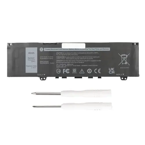 Produktbild: 40Wh F62GO Laptop-Akku Ersatz für 13 7000 7373 7386 2 in 1, für 13 5000 (5370), für Vostro 13 5000 (5370), für 7373 7386 7370 7380 5370 usw.