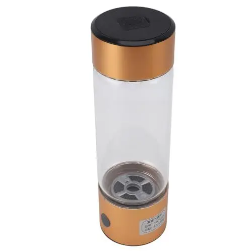 Produktbild: 410 Ml Wasserstoff-Wasserflasche, Tragbarer Wasserstoff-Wasserflaschen-Generator, Wiederaufladbare Wasserflasche, Verbessert die Wasserqualität, Wasser-Ionisator-Maschine,
