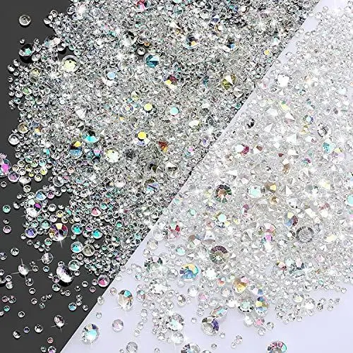 Produktbild: 4200Stück klare Edelsteine,Funkelnd Herzen Diamantkristalle Streudeko Kristalle,Acryldiamanten,Dekosteine,Diamanten Deko,Farbige Kristalle,Konfetti Diamanten zum Dekorieren Vasen Tischvasen Hochzeiten