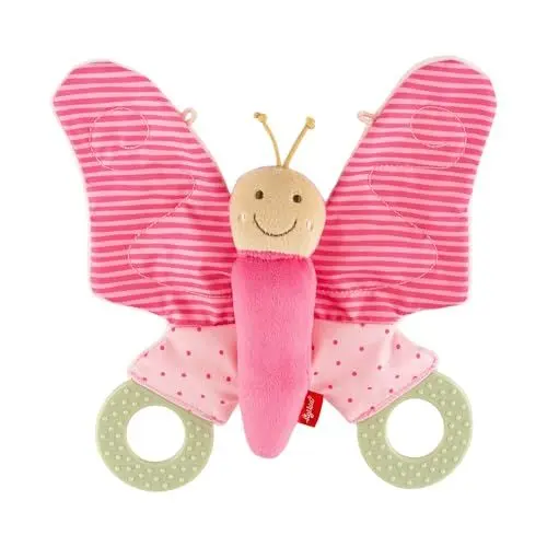 Produktbild: 43353 SIGIKID Schnuffeltuch Schmetterling Knistertücher