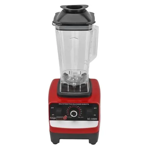 Produktbild: 4500 W Arbeitsplattenmixer, Multifunktionale Küchenmaschine, Arbeitsplatten Mixer mit 15 Einstellbaren Geschwindigkeiten, Fleischwolf, Babynahrungszubereiter,