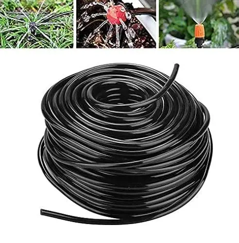 Produktbild: FTVOGUE 4/7 Mm PVC-Kunststoff, Strapazierfähig, Flexibel, Industrielle Landwirtschaft, Rasen, Garten, Bewässerungsschlauch, Gartenbewässerungsschlauch, Rasenblumenbewässerungsschlauch (20m)