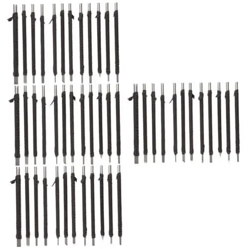 Produktbild: 48 Teiliges Schnitzmesser Allzweckmesser Schnitzmesser Handschnitzwerkzeug Chip Schnitzerei Spezialwerkzeuge Schreinerwerkzeuge Holzschnitzerei Set Schnitzwerkzeuge DIYEAH