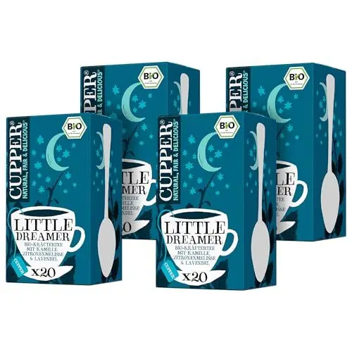 Produktbild: 4er Pack CUPPER Bio Kräutertee 