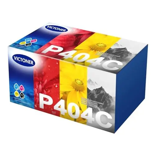 Produktbild: 4er-Pack Kompatibel für Toner Samsung C480W Xpress C480FW C48X C430 Series P404C Multipack CLT-P404C CLT-404S 404S CLT-K404S CLT-C404S CLT-Y404S CLT-M404S C430W C480 C43X Schwarz Cyan Magenta Gelb