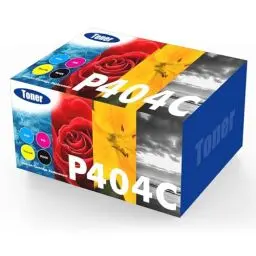 Produktbild: 4er-Pack P404C Multipack Toner für Samsung C480W Xpress C480FW C48X C430 C430W C480 C43X CLT-P404C 404S CLT-K404S CLT-Y404S CLT-C404S CLT-M404S CLT-404S K404S Series (Schwarz Cyan Gelb Magenta)