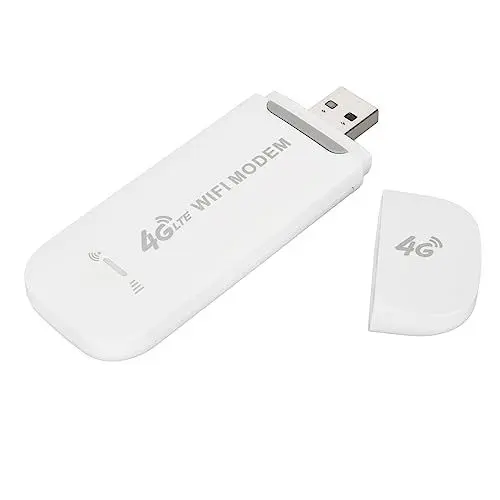 Produktbild: 4G LTE USB-WLAN-Modem-Dongle mit Micro SIM-Kartensteckplatz, Mobiler Router, WLAN-Hotspot für Telefon, PC, Laptop, Tablet, 10 Benutzer Teilen, Tragbarer