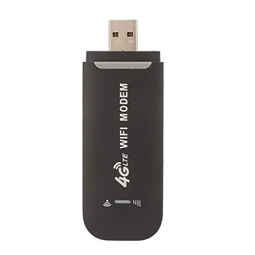 Produktbild: 4G LTE USB-WLAN-Router-Modem-Dongle, Mobiler WLAN-Hotspot mit SIM-Kartensteckplatz, Anschluss von Bis zu 10 Geräten, 150 Mbit/S High Speed ​​für Tablet, Laptop, Telefon, PC
