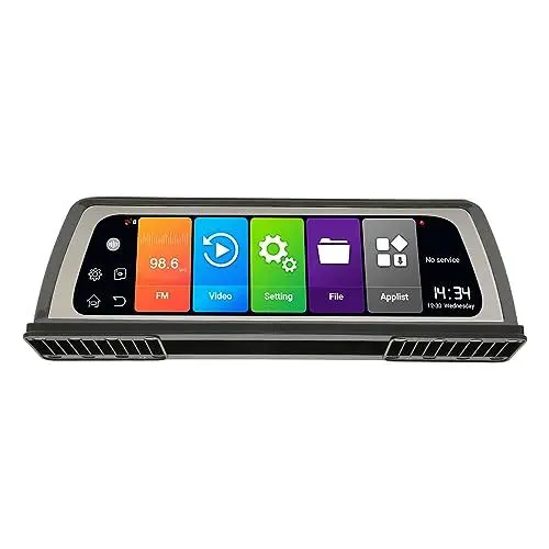 Produktbild: 4G Smart Mirror Dashcam, Spiegelkamera für Autos und LKWs, 2,5K Dashcam Vorne und Hinten mit GPS, Hervorragende Nachtsicht, Parkassistent, G-Sensor (V900)