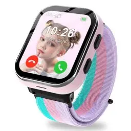 Produktbild: 4G Smartwatch Kinder mit GPS und Telefon, Kinderuhr zum Telefonieren mit WiFi, Videoanrufen, SOS, Wecker, Schulmodus, Schrittzähler, Kamera, Kinder-Smartwatch für Jungen und Mädchen 4–12 Jahren