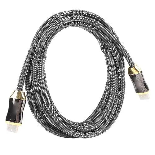 Produktbild: 4K HDMI 2.0-Kabel, 4K-Datenkabel mit Zinklegierungsgehäuse, TV-Computer-Verbindungskabel, 9,8 Fuß