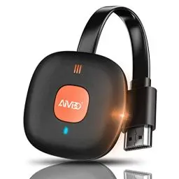 Produktbild: 4K Miracast Wireless HDMI Dongle für TV/Beamer/Monitor, Wireless Display Adapter Wi-Fi Dongle mit Screen Mirror, Video-Unterstützung für Miracast/DLNA/Air Play mit i-Phone/i-Pad/Tablet/Laptop
