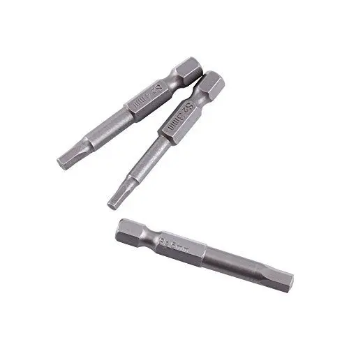 Produktbild: Hex Bit Set, Schrauber Bit Set, Schraubendreher-bits, 8 Stück 50mm Länge 1/4 Zoll Hex Schaft Magnetische Hex Kopf Schrauben Dreher Bits H 1,5 H8