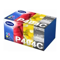 Produktbild: 4-Pack CLT-P404C CLT-404S P404C Multipack Kompatibel Toner für Samsung C480W Xpress SL C480FW C48X C430 C480 C430W C43X Series CLT-K404S CLT-Y404S CLT-C404S CLT-M404S Schwarz Cyan Gelb Magenta