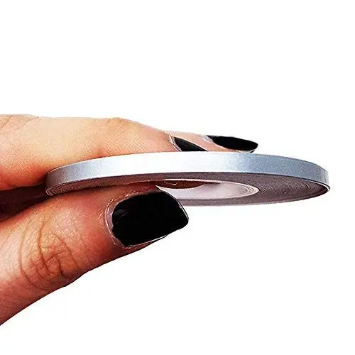 Produktbild: 4R Quattroerre.it 10451 Trim Stripes Klebestreifen für Autos, Silber, 3 mm x 10 mt