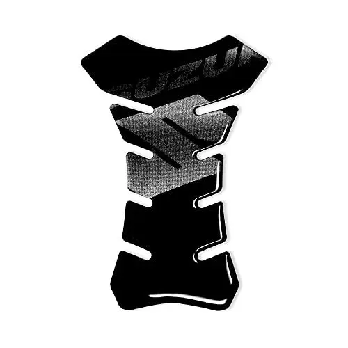 Produktbild: 4R Quattroerre.it 18083 Tankpad 3D Motorrad Tankschutz Suzuki, Schwarz, 13 x 19 cm
