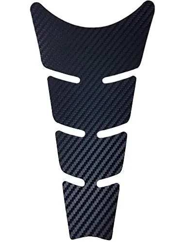 Produktbild: 4R Quattroerre.it 18190 Tankpad Selbstklebende flach Motorrad Tankschutz Slim, Carbon Easy Wrap, 19 x 13 cm