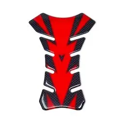 Produktbild: 4R Quattroerre.it 18221 Tankpad 3D Motorrad Tankschutz farbig, Rot, 13 x 19 cm