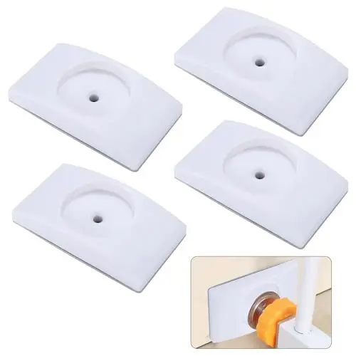 Produktbild: 4-Teiliges Wandschutz Für Baby Treppengitter Und Türschutzgitter,Türschutzgitter Für Babys, Sicherheitsgitter Für Kinder, 9 x 5 x 2 x 4 x 0,5 cm Schutzgitter Für Babys Und Hunde