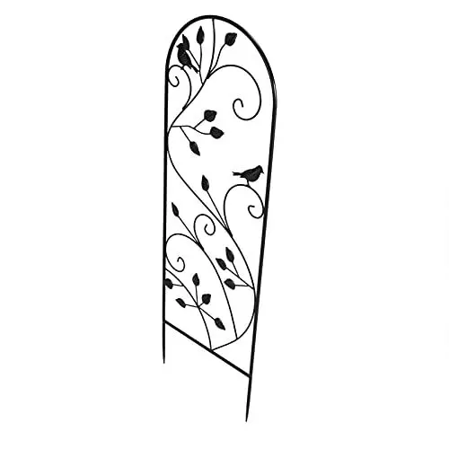 Produktbild: 4-teiliges Pflanzen-Klettergitter für Gartenreben, Rankgitter-Set, Pflanzen-Klettergerüst, Stützgestell für Weinreben, Kletterpflanzen, 118 X 38 cm