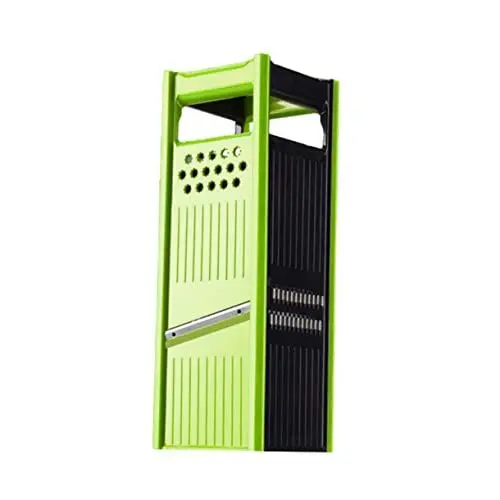 Produktbild: Cabilock Ergonomischer Griff Slicer Grün Obst und Gemüse Slicer Corers Peeler Reibe