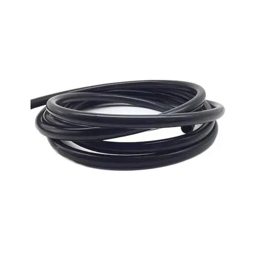 Produktbild: 5 Meter Länge Silikonschlauch Schwarz, Flexibler Schläuche, Für Pumpentransfer, Wasserschlauch, Luftschlauch(ID 6mm x OD 10mm)