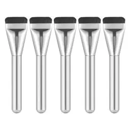 Produktbild: 5 Stück Foundation Make Up Pinsel Ultra Thin Foundation Brush Flacher Flüssiger Foundation Make Up Pinsel Flach Weiches Haar für Cremige Pudrige oder Flüssige Foundation