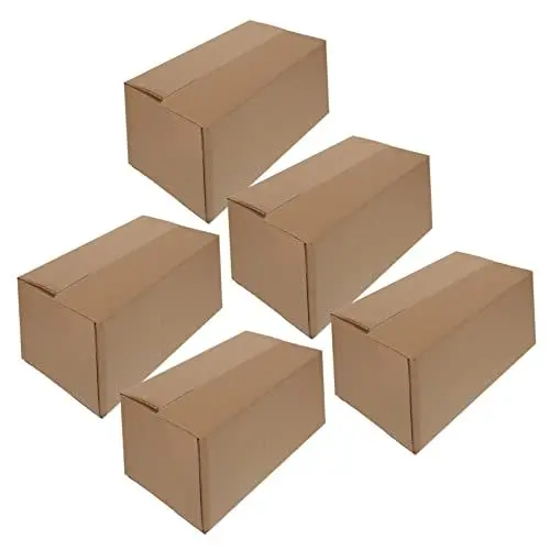 Produktbild: Operitacx 5stücke Versandkartons Aus Recycelbarem Material Robust Und Langlebig Für Lagerkartons Und Umzugskartons