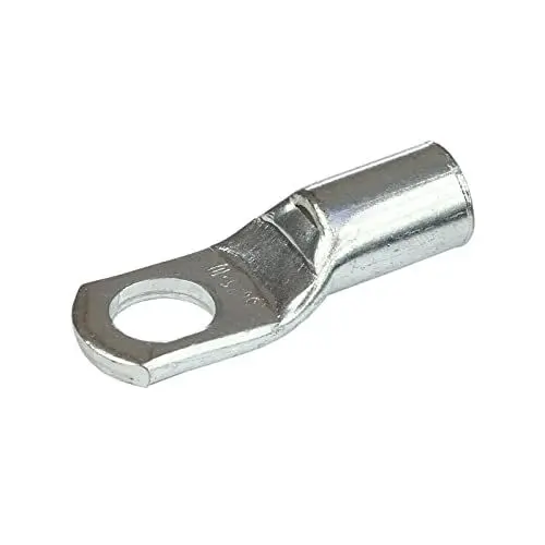 Produktbild: 5 Stück Rohrkabelschuhe Kabelschuhe Quetschverbinder Kupfer verzinnt M10 35mm²