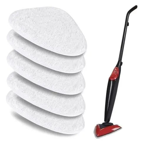 Produktbild: 5 Stück für Vileda Dampfreiniger Ersatzbezüge, für Vilead Steam Plus Dampfreiniger Ersatzbezug Kompatibel mit Vileda Steam Plus Dampfreiniger Tücher für Vileda Bodenwischer Ersatzbezug