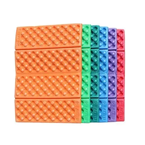 Produktbild: 5 Stücke Faltbares Sitzmatte Wasserdicht Klappbares Sitzkissen XPE Sitzkissen Faltbar Wasserdicht für Garten Camping Picknick Wander Stadion (Mischfarben)