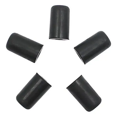 Produktbild: 5 Stücke Gummispitze für Bassstachel Cellostachel Gummischutz Cello End Zubehör
