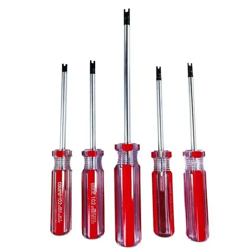 Produktbild: 5 Stücke Typ U Schraubendreher Sets, U Typ Magnetic Schraubendreher CRV Multifunktionale Handwerkzeuge U1.7,U2.0,U2.3,U2.6,U2.8